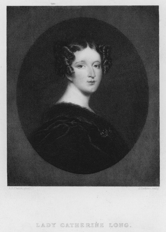 Lady Catherine Long (gravering) av Alfred Edward (after) Chalon