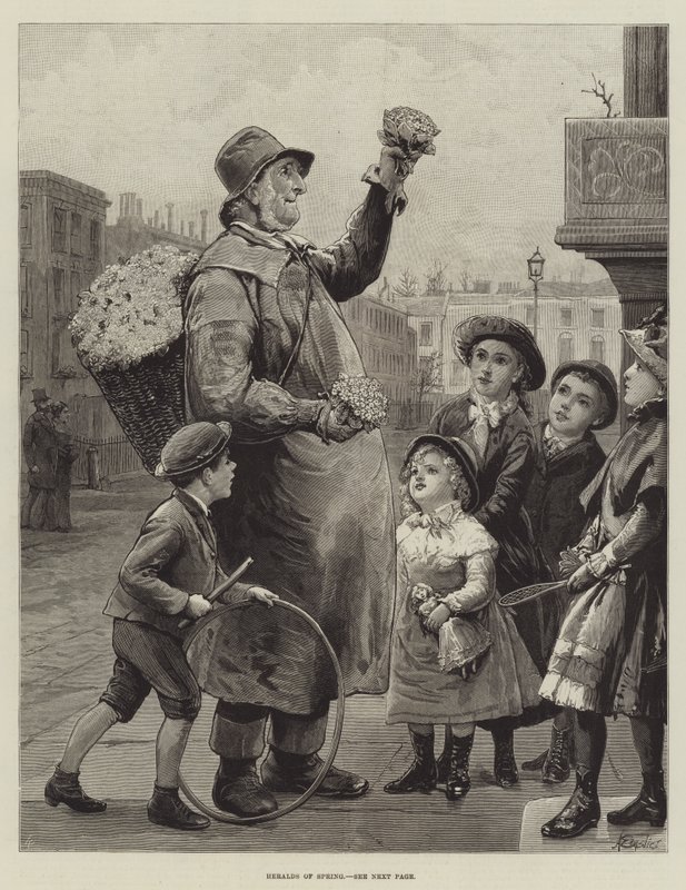Vårbebuderne av Alfred Edward Emslie