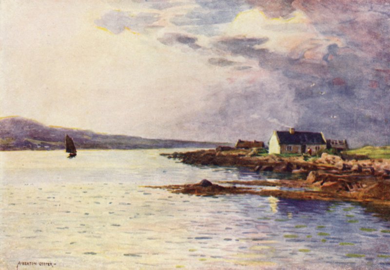 En kommende storm, Bertraghboy Bay av Alfred Heaton Cooper