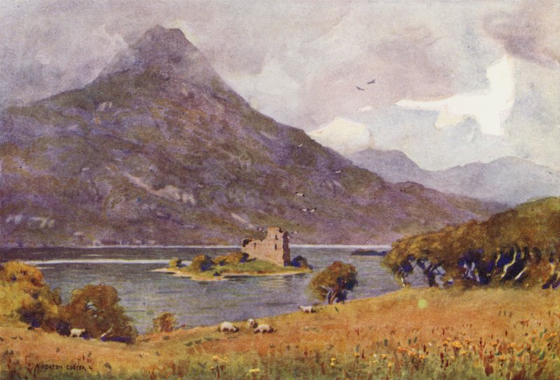 Ballynahinch Castle, Connemara av Alfred Heaton Cooper