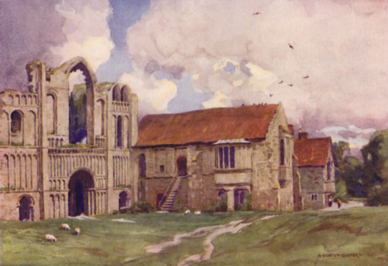 Castleacre Priory, Norfolk av Alfred Heaton Cooper