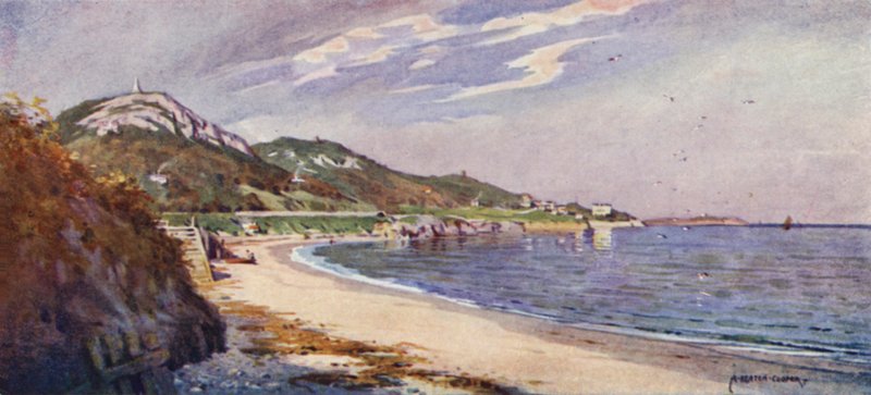 Killiney Hill og Bay av Alfred Heaton Cooper