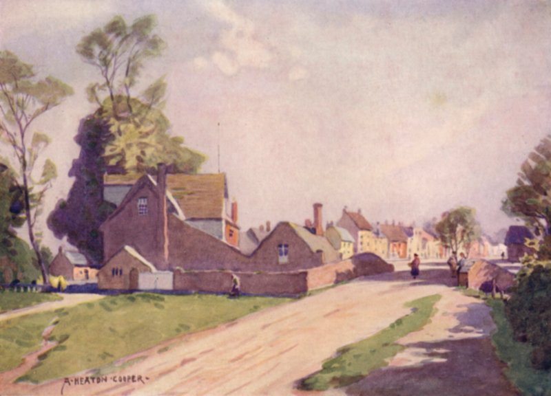 Long Melford, Suffolk av Alfred Heaton Cooper