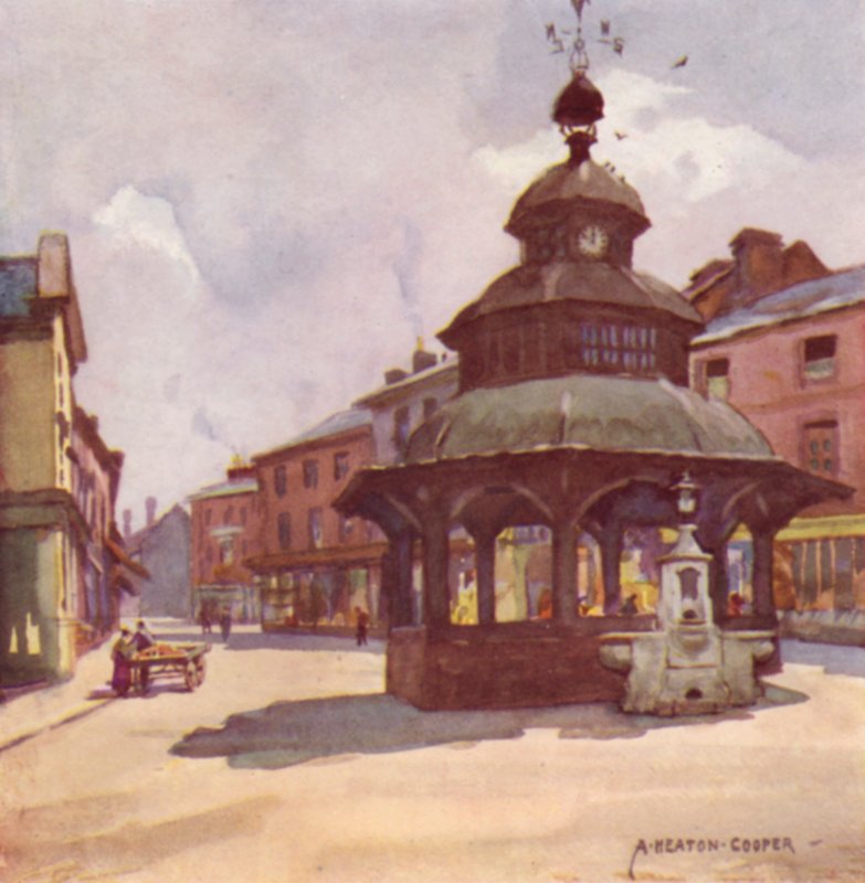 Market Cross, North Walsham, Norfolk av Alfred Heaton Cooper