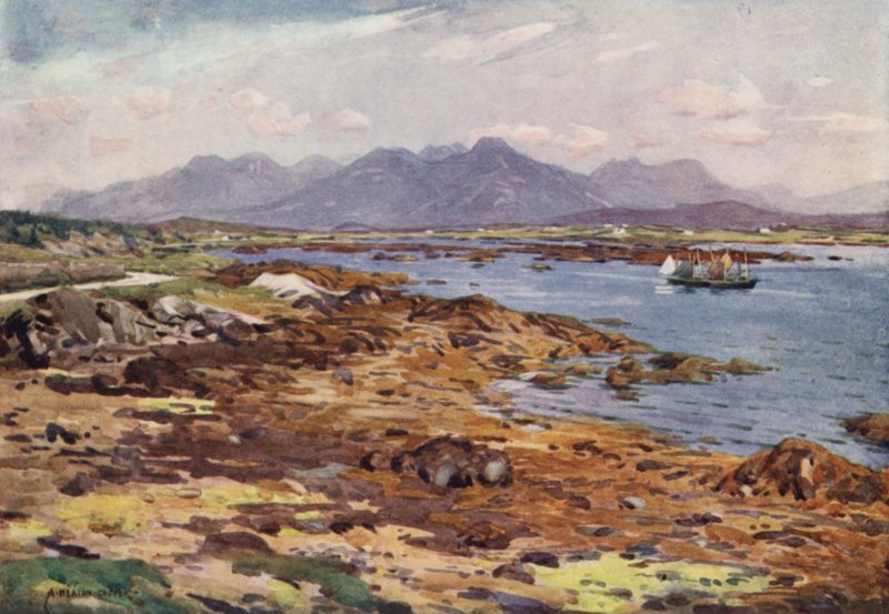 De tolv pinnene, Connemara av Alfred Heaton Cooper