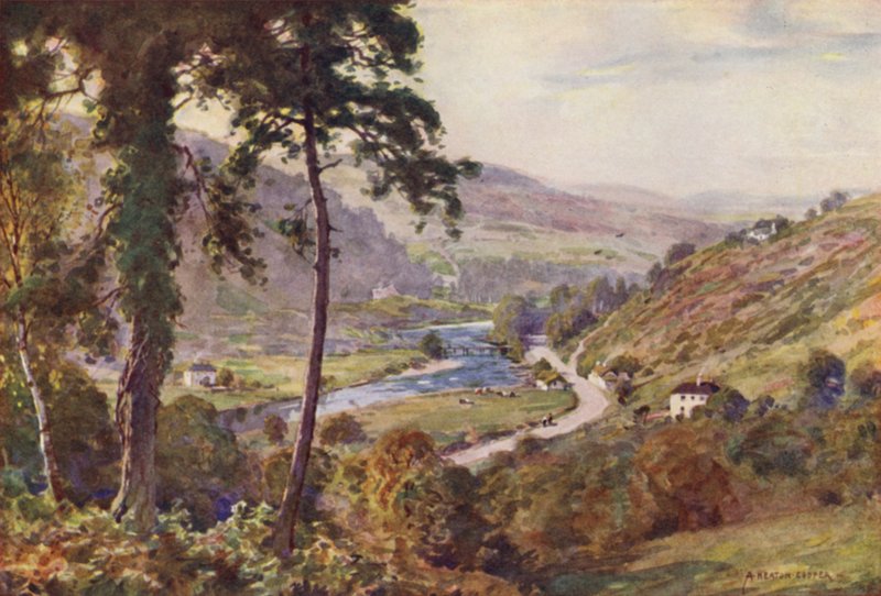 Vale of Ovoca av Alfred Heaton Cooper