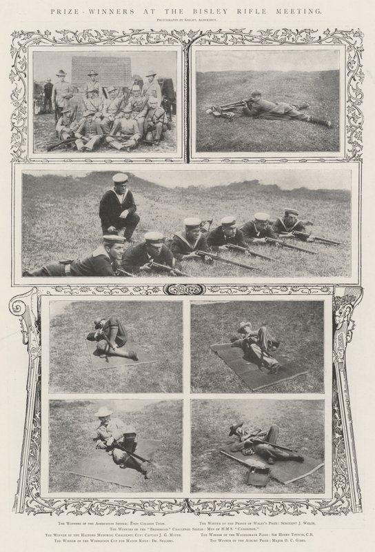 Prisvinnere på Bisley Rifle Meeting av Alfred Hugh Fisher