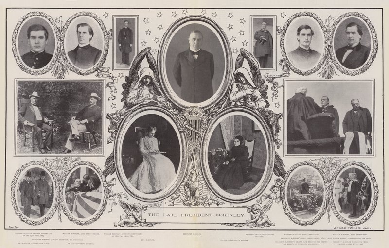 Avdøde president McKinley av Alfred Hugh Fisher