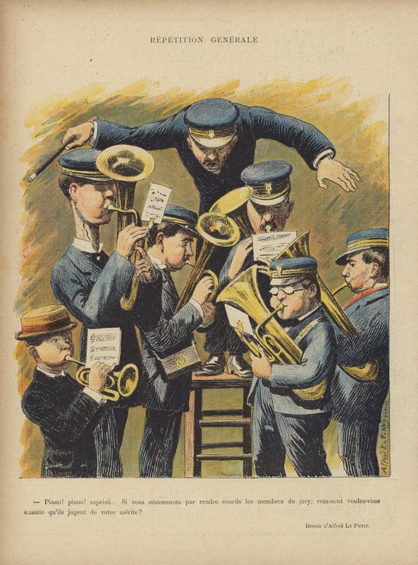 Illustrasjon for Le Rire av Alfred Le Petit