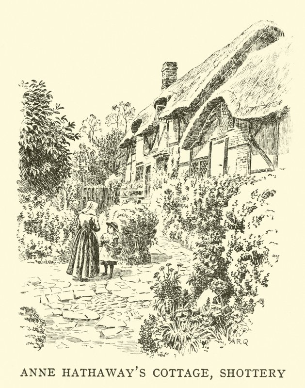 Anne Hathaways hytte, Shottery av Alfred Robert Quinton