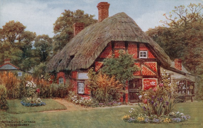 Arts Guild Cottage, Brockenhurst av Alfred Robert Quinton