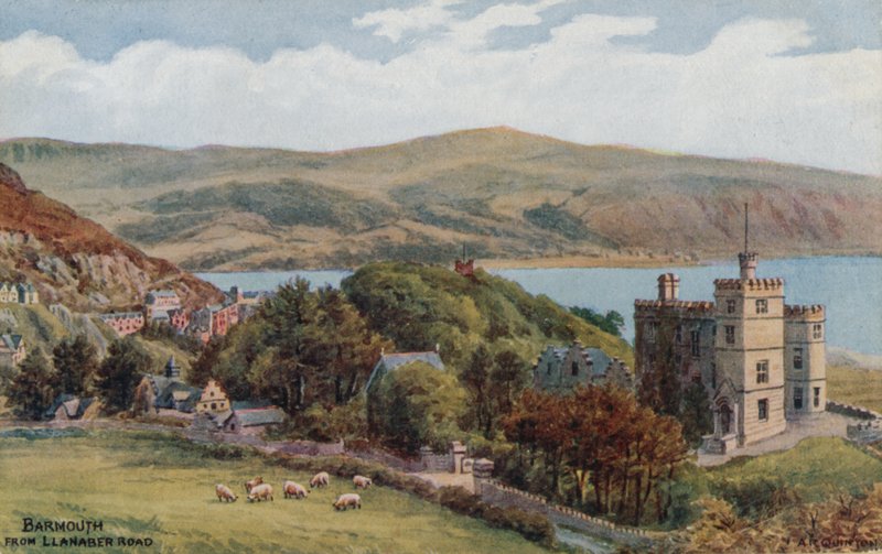 Barmouth. Fra LLanaber Road av Alfred Robert Quinton