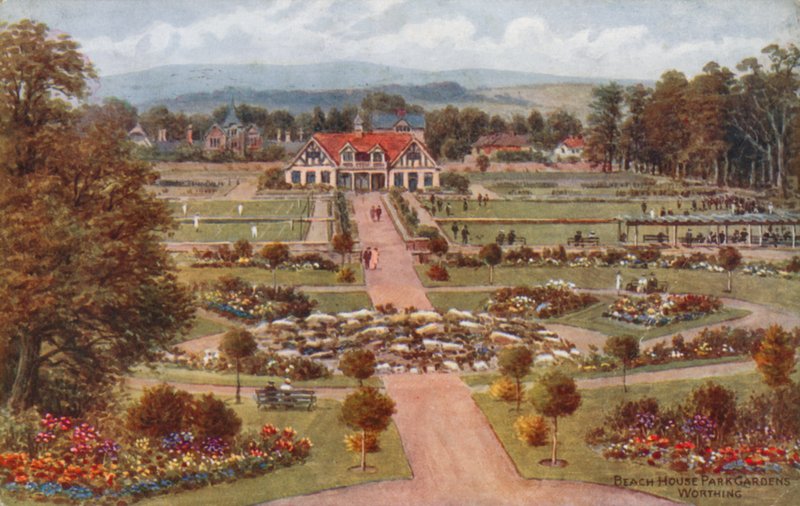 Beach House Park Gardens, Worthing av Alfred Robert Quinton