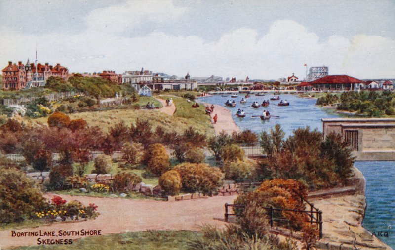 Båtsjø, South Shore, Skegness av Alfred Robert Quinton