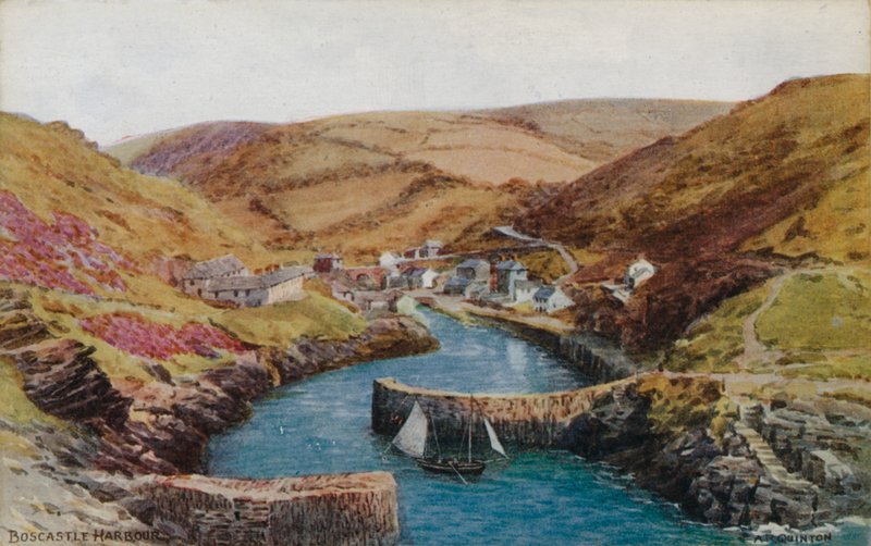 Boscastle, havn av Alfred Robert Quinton