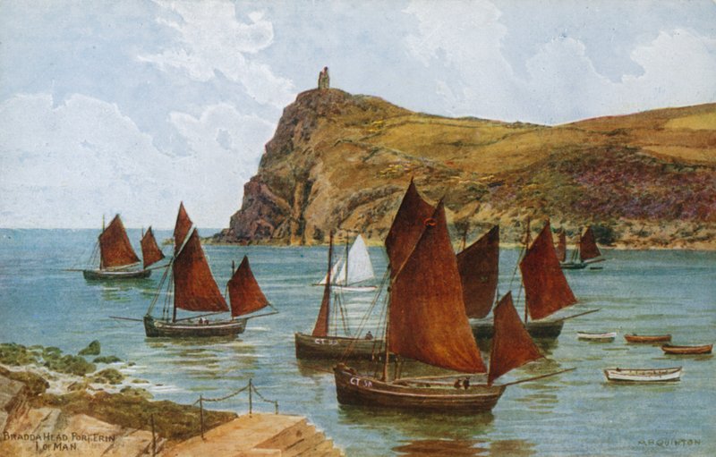 Bradda Head, Port Erin, I of Man av Alfred Robert Quinton