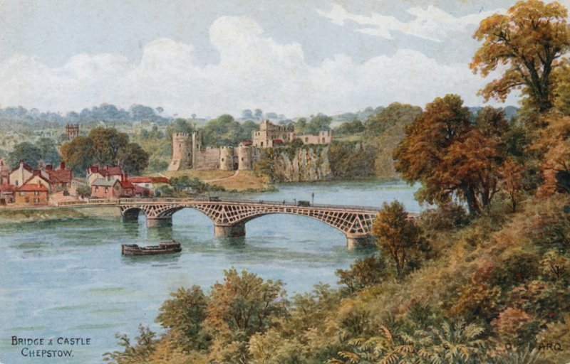 Bro og slott, Chepstow av Alfred Robert Quinton