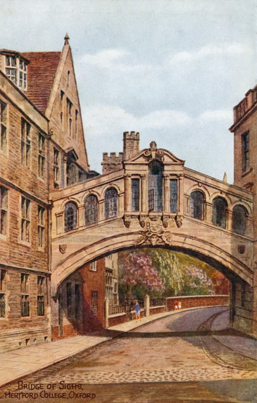 Bridge of Sighs, Hertford College, Oxford av Alfred Robert Quinton