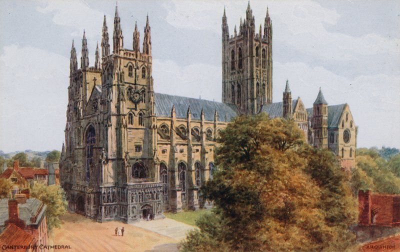 Canterbury katedral av Alfred Robert Quinton