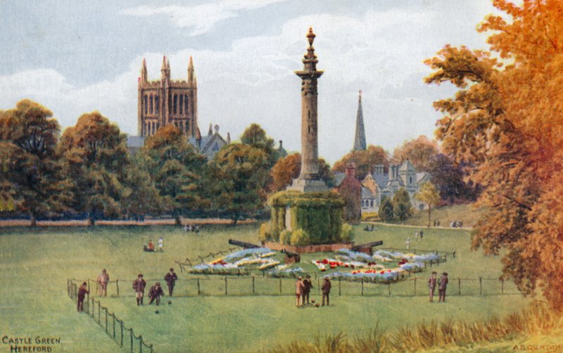 Castle Green, Hereford av Alfred Robert Quinton