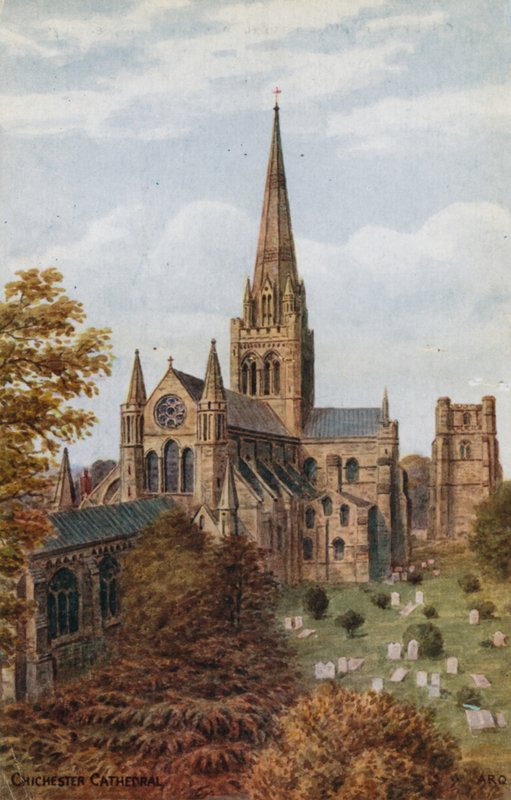 Chichester katedral av Alfred Robert Quinton