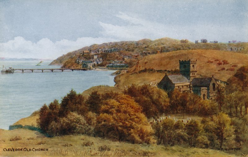 Clevedon gamle kirke av Alfred Robert Quinton