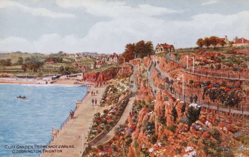 Cliff Garden, Promenade and Walks, Goodrington, Paignton av Alfred Robert Quinton