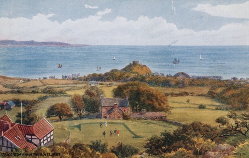 Criccieth from the Golf Links  av Alfred Robert Quinton