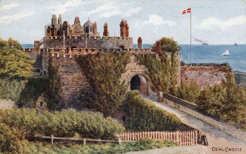 Deal Castle av Alfred Robert Quinton