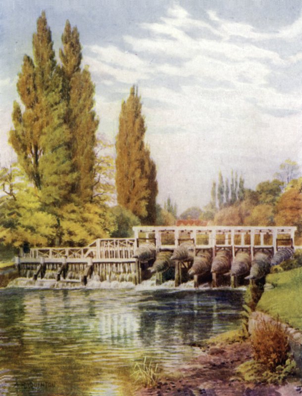Ålefeller ved Hedsor av Alfred Robert Quinton