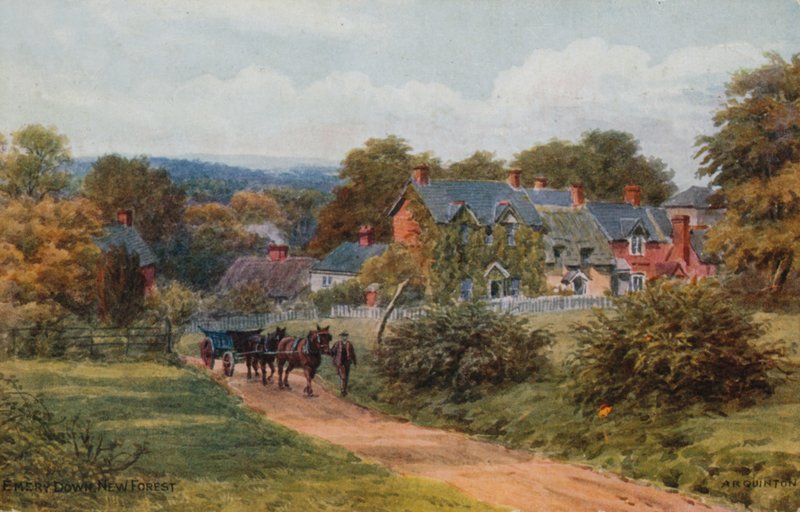 Emery Down, New Forest av Alfred Robert Quinton