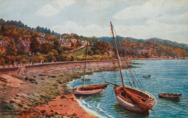 Grange-over-Sands, fra brygga av Alfred Robert Quinton
