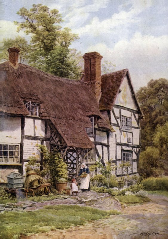 Harvington, nær Evesham, Worcester av Alfred Robert Quinton