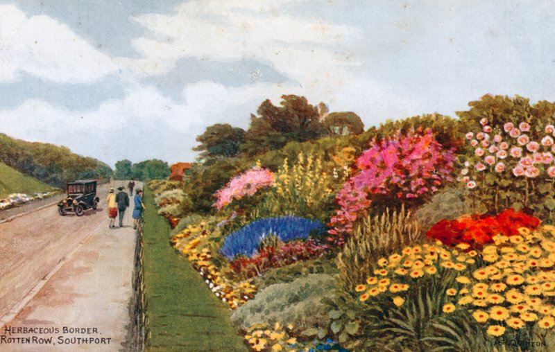 Urteaktig grense, Rotten Row, Southport av Alfred Robert Quinton