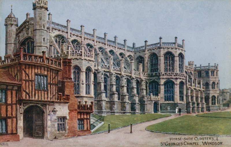 Hesteskoklostre og St Georges kapell, Windsor av Alfred Robert Quinton