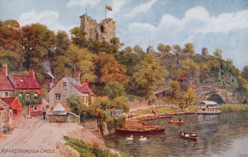 Knaresborough Castle av Alfred Robert Quinton