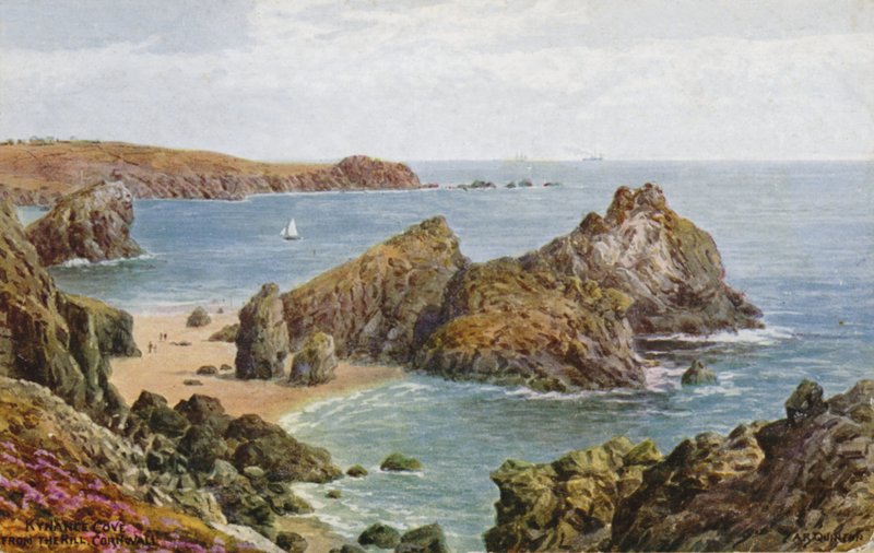 Kynance Cove, Therill, Cornwall av Alfred Robert Quinton