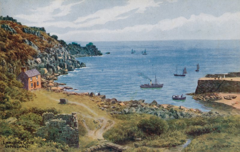 Lamorna Cove, Nr. Penzance av Alfred Robert Quinton