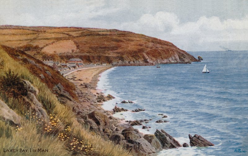 Laxey Bay, I of Man av Alfred Robert Quinton