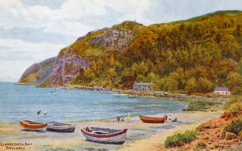 Llanbedrog Bay, Pwllheli av Alfred Robert Quinton
