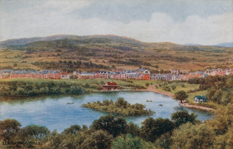 Llandrindod Wells, fra Golf Links av Alfred Robert Quinton