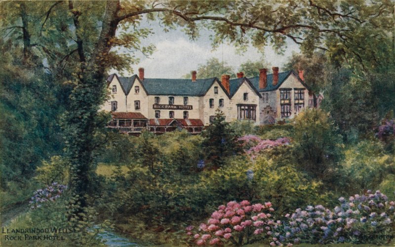Llandrindod Wells, Rock Park Hotel av Alfred Robert Quinton