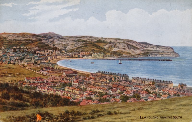 Llandudno, fra sør av Alfred Robert Quinton
