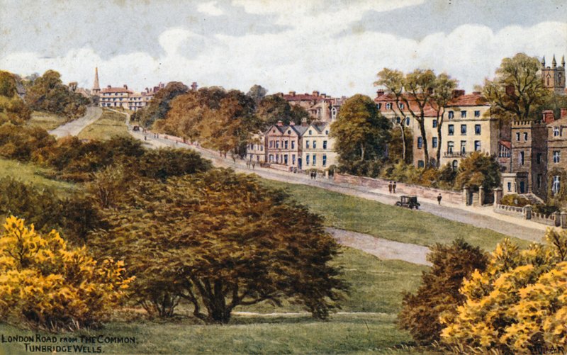 London Road, fra The Common, Tunbridge Wells av Alfred Robert Quinton