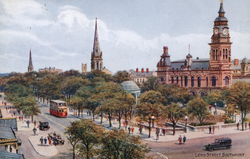 Lord Street, Southport av Alfred Robert Quinton