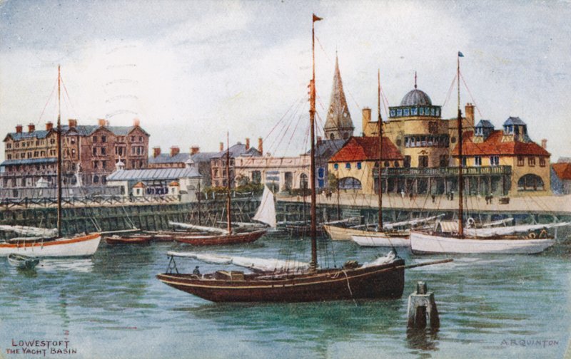 Lowestoft, Yachtbassenget av Alfred Robert Quinton