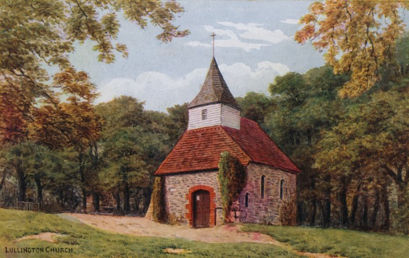 Lullington kirke av Alfred Robert Quinton