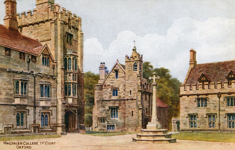 Magdalen College, 1st Court, Oxford av Alfred Robert Quinton