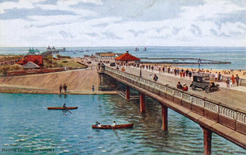 Marine Drive, Southport av Alfred Robert Quinton