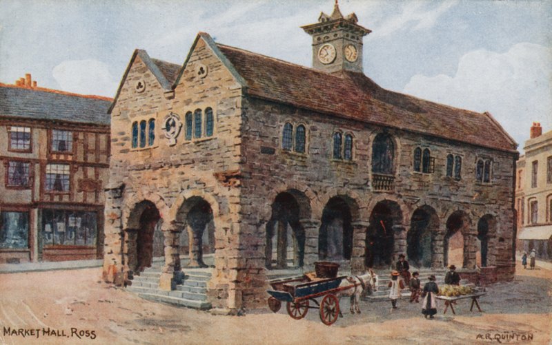 Market Hall, Ross av Alfred Robert Quinton